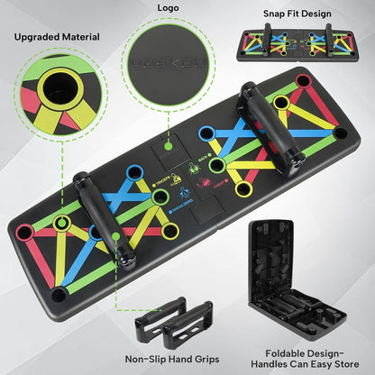 Push up Board Pushup Bar Multifunction Push up Handles Exercise Workout Fitness Equipment for Home Gym