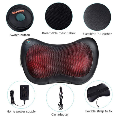 InstaRelief™ Heated Neck Massage Pillow